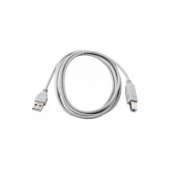 Кабель USB A-B 2.0 1.8м, серый, экран (CCP-USB2-AMBM-6G)