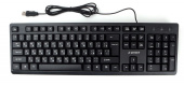 Клавиатура Gembird KB-8355U-BL, лазерная гравировка символов, кабель 1,85м, USB, черная