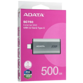 Внешний накопитель SSD ADATA External 500GB SC750-500G-CCBK