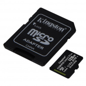 Карта памяти microSD 128Gb Kingston Class10 SDCS2 128GB Canvas Select
