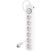 Сетевой фильтр Ippon BK-6-EU-1.8-10-W 1.8м (6 розеток) белый