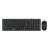 Клавиатура + мышь Oklick 630M, USB, black