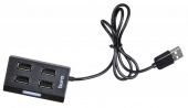 USB-Hub Buro BU-HUB4-U2.0 4порт. черный