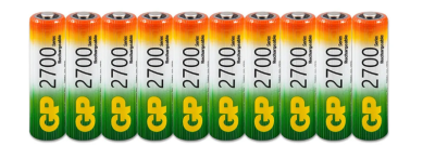 Аккумулятор GP 2700mAh (10 шт) AA 270AAHC-CRB10