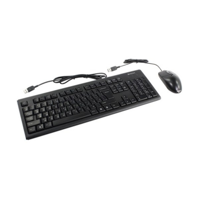 Клавиатура + мышь A4 Bloody KRS-8372 USB, Wired, Black