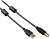 Кабель USB A(m) - B(m),  2м, черный, экран., 2 ферритовых кольца, USB 2.0, ExeGate EX-CCF-USB2-AMBM-