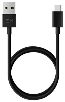 Кабель USB A(m) - USB Type-C(m),  1.0м, черный, 3А, ZMI AL701 (ZMKAL701CNBK)