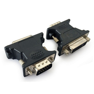 Переходник VGA - DVI-I, 15M_29F, Cablexpert A-VGAM-DVIF-01