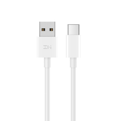 Кабель USB A(m) - USB Type-C(m),  1.0м, белый, 3А, ZMI AL701 (ZMK2AL70CNWH)