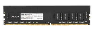 Память DDR4 16Gb 3200MHz DEXP DEXP16GD4UD32