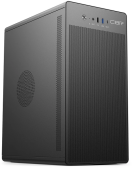 Корпус CBR mATX Minitower V285, 1*USB 3.0 Type-C, 1*USB 3.0, 1*USB 2.0, HD Audio+Mic, кабель питания