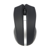 Мышь HIPER WIRELESS MOUSE OMW-5200 1000 dpi, Bluetooth + USB, 3 but, black/silver