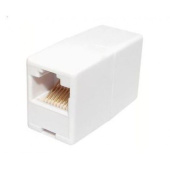 Адаптер проходной REXANT 03-0101 RJ-45(8P8C), категория 5e, цвет белый