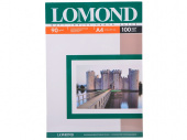 Бумага Lomond для струйного принтера, матовая, А4,  90g/m2, 100л (0102001)