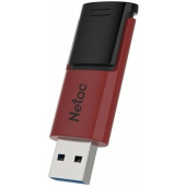 Флэшка 64Gb USB 3.0 Netac U182 NT03U182N-064G-30RE красный/черный