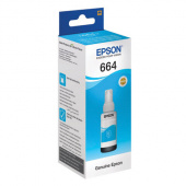 Чернила Epson C13T664298, cyan, 70мл - L100/L110/L210/L300/L355