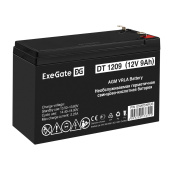 Аккумуляторная батарея Exegate DT 1209 (12V 9Ah, клеммы F2)