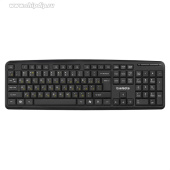 Клавиатура ExeGate LY-331S, RUS/LAT, 104кл, 1,7м, USB, черная