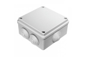 Распределительная коробка 100х100х55 IP40, белая Ruvinil 65019