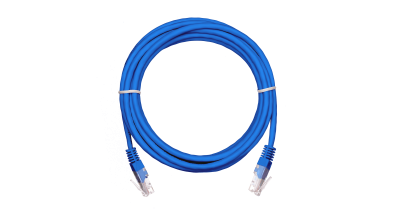 Кабель Patch Cord RJ45, UTP, Cat-5e, PVC, 10m, синий NETLAN EC-PC4UD55B-BC-PVC-100-BL