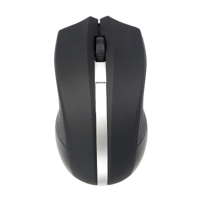 Мышь HIPER WIRELESS MOUSE OMW-5200 1000 dpi, Bluetooth + USB, 3 but, black/silver