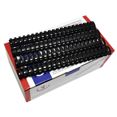 Пластиковая пружина 45 мм (черные 50 шт.)