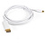 Кабель USB Type-C(m) - DisplayPort(m),  1.0м, белый, ExeGate EX-CM-DP20M-1.0