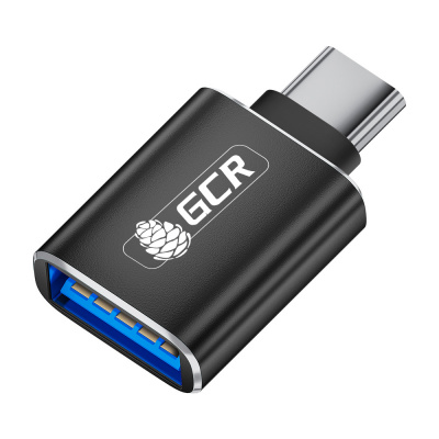 Переходник Type C на USB 3.0, M/AF (GCR-52299), черный