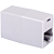 Адаптер проходной NETLAN EC-UCB-55-UD2-SM-WT RJ-45(8P8C), категория 5e, цвет белый