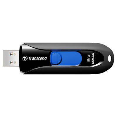 Флэшка 16Gb USB 3.0 Transcend JetFlash 790, черная