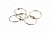 Кольцо разъемное полиграфическое латунь 20 мм. (арт. 745)