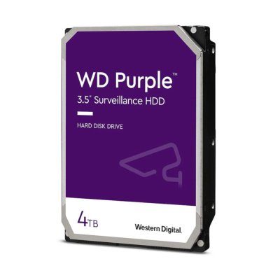 Жесткий диск WD SATA-III 4Tb WD43PURZ Surveillance Purple (5400rpm) 256Mb 3.5
