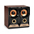 Звуковые колонки ExeGate Maestro SPS-590, питание 220, 2х3Вт (6 Вт RMS), 30-18000Гц, цвет темное дер